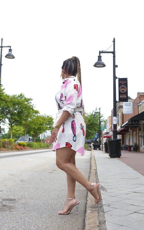 Lip & Eye Boyfriend Shirt