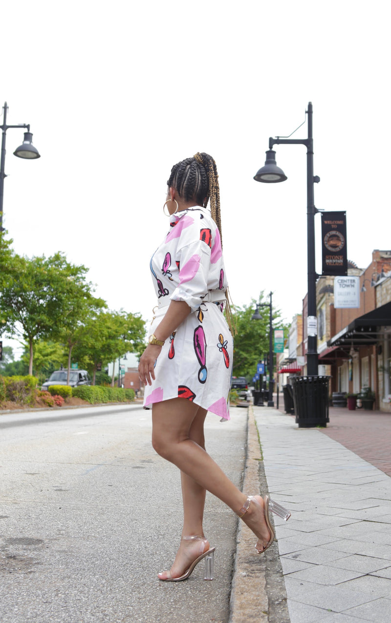 Lip & Eye Boyfriend Shirt
